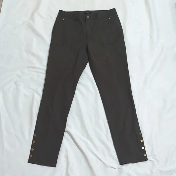 WHBM The Skinny Ankle Pants, Color Green Size 4L - Picture 1 of 15